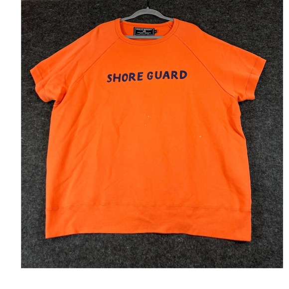 Polo Sport Ralph Lauren Other - Vintage 90s Polo Sport Ralph Lauren Shore Guard Raglan Sweatshirt Men XXL Orange